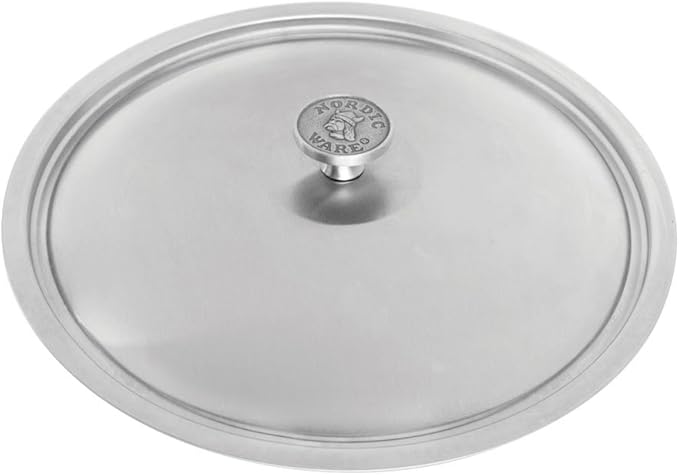 Nordic Ware 12in Universal Stainless Steel Lid
