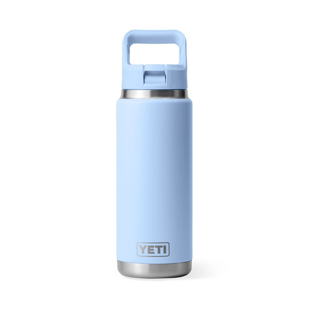 YETI Rambler 26 oz Bottle with Straw Cap - Big Sky Blue
