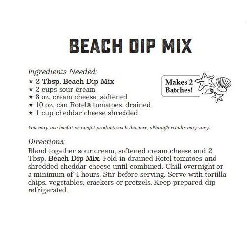 Coastal Kitchen Beach Dip Mix
