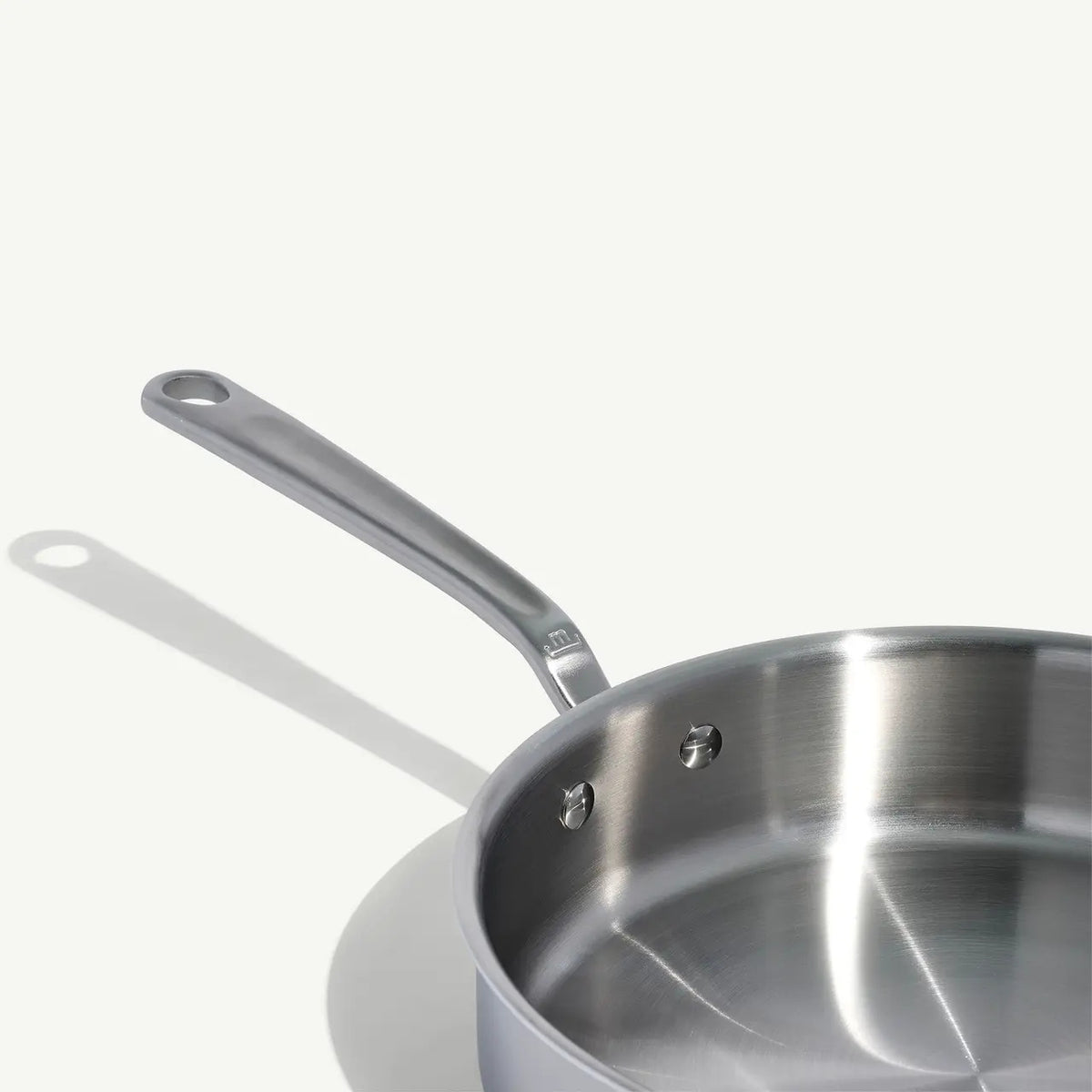 MADE IN Cookware 3.5 QT Stainless Clad Saute Pan with Lid