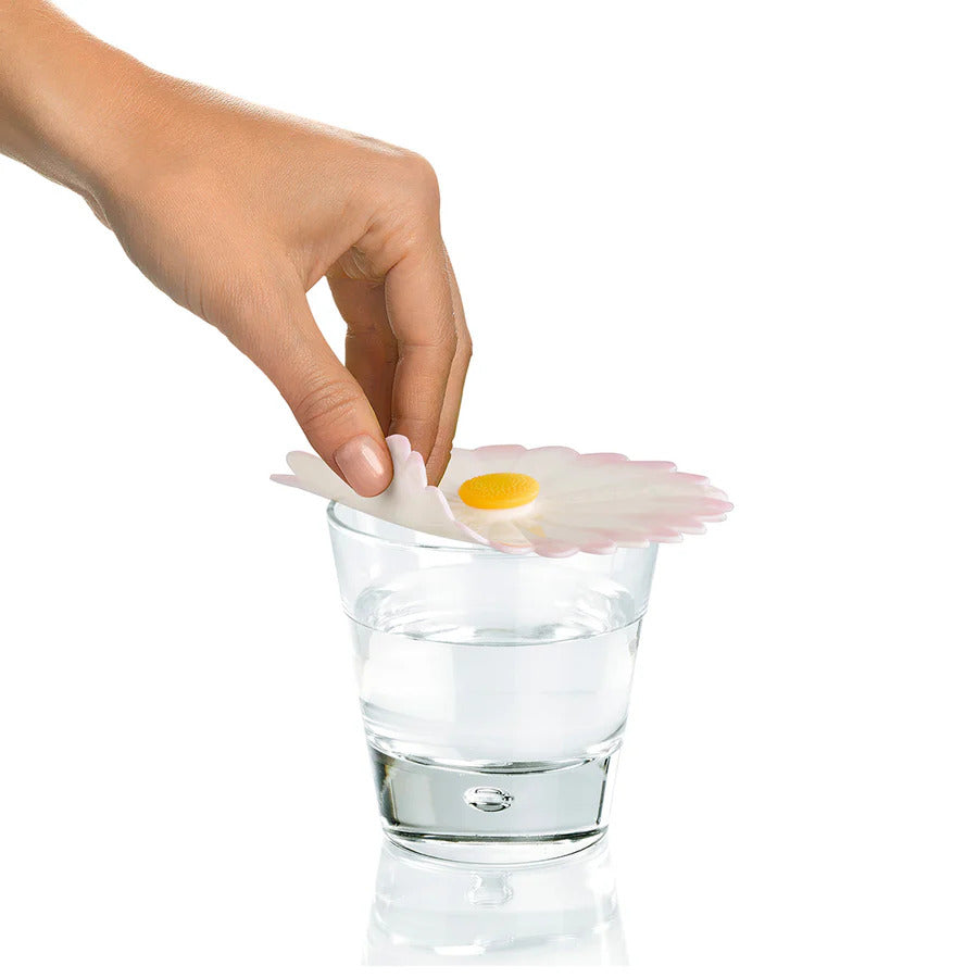 Charles Viancin Daisy Drink Covers - Set/2