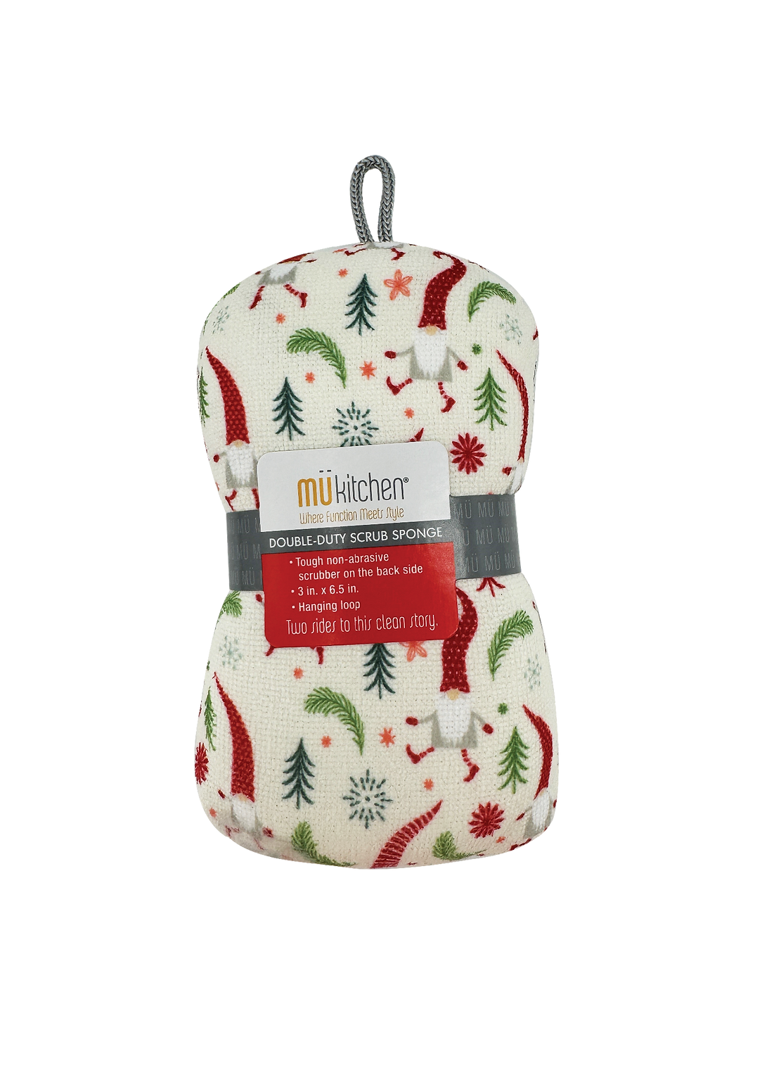 Holiday Gnomes Scrub Sponge