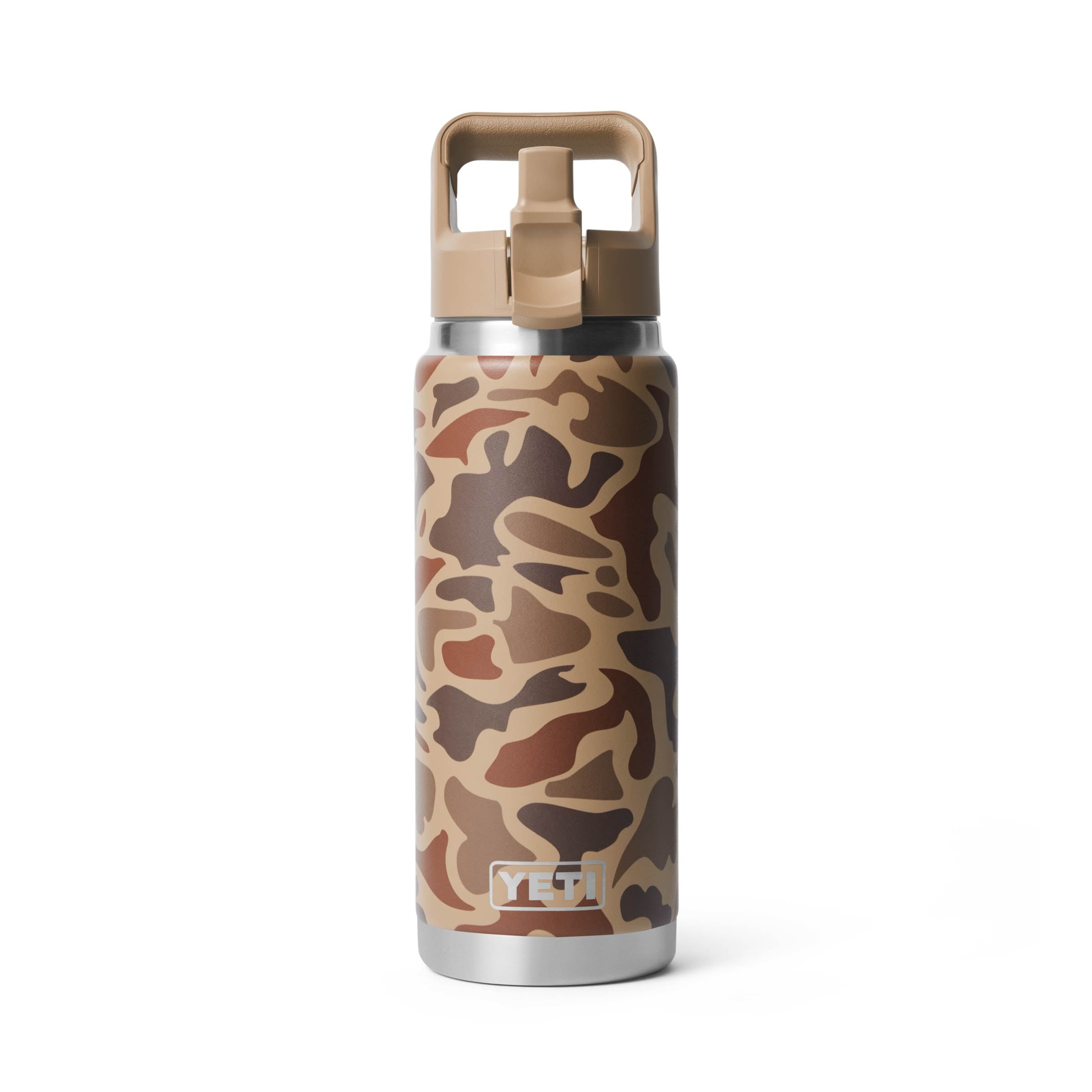 正規新品YETI Rambler 26oz Bottle 迷彩柄 YETI Rambler 26 oz Straw Bottle - Wetlands Camo - Reading China