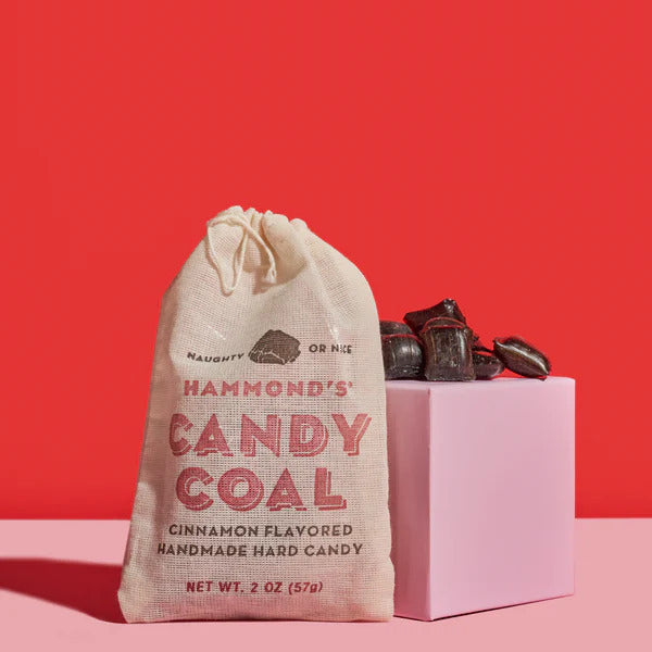 Hammond's Candies Cinnamon Hard Candy Coal 2 oz