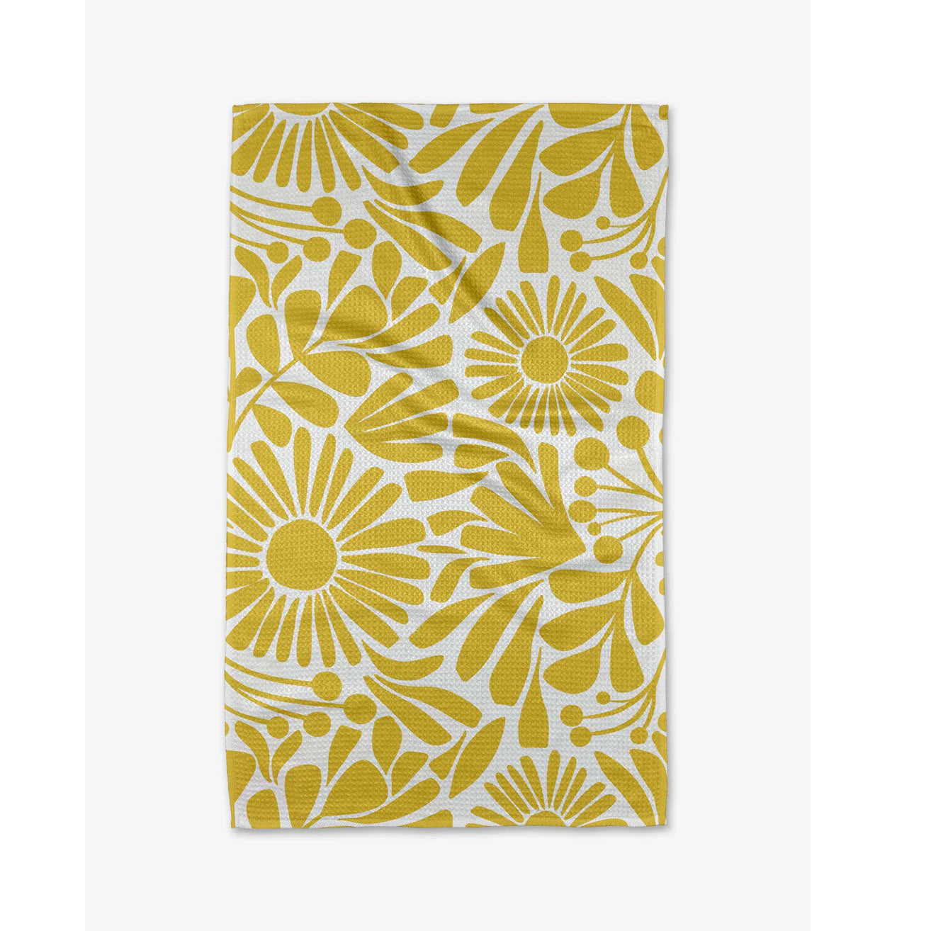 Geometry Sunlit Blooms Kitchen Tea Towel