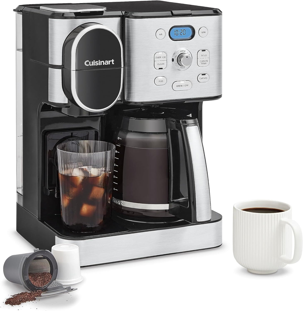 Cuisinart Coffee Center 12 Cup Coffeemaker And Single-Serve Brewer