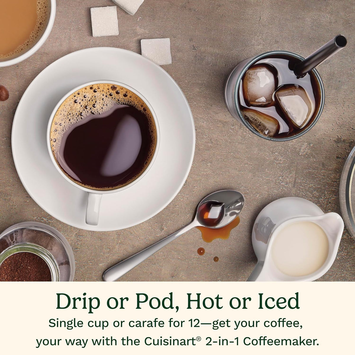 Cuisinart Coffee Center 12 Cup Coffeemaker And Single-Serve Brewer