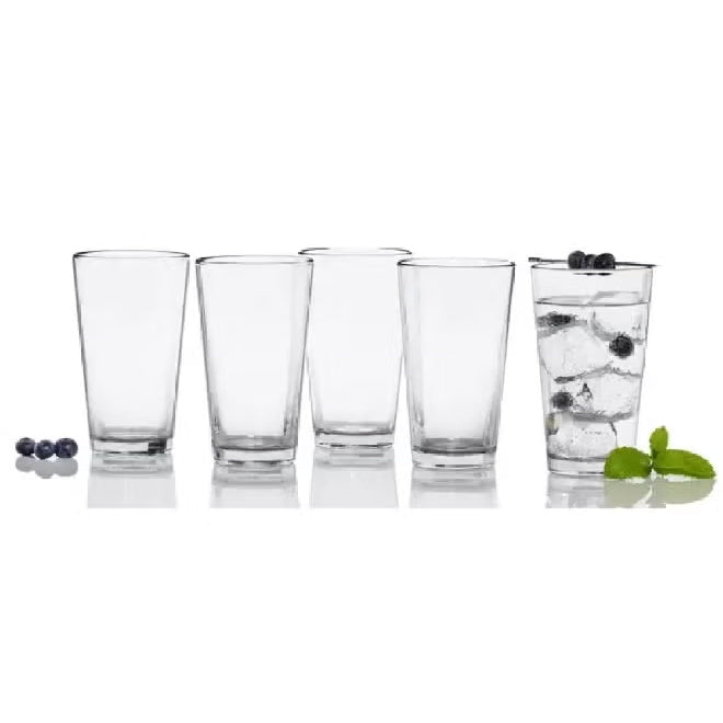 Anchor Hocking 10-Piece Mixing Glass Tumbler Drinkware Set