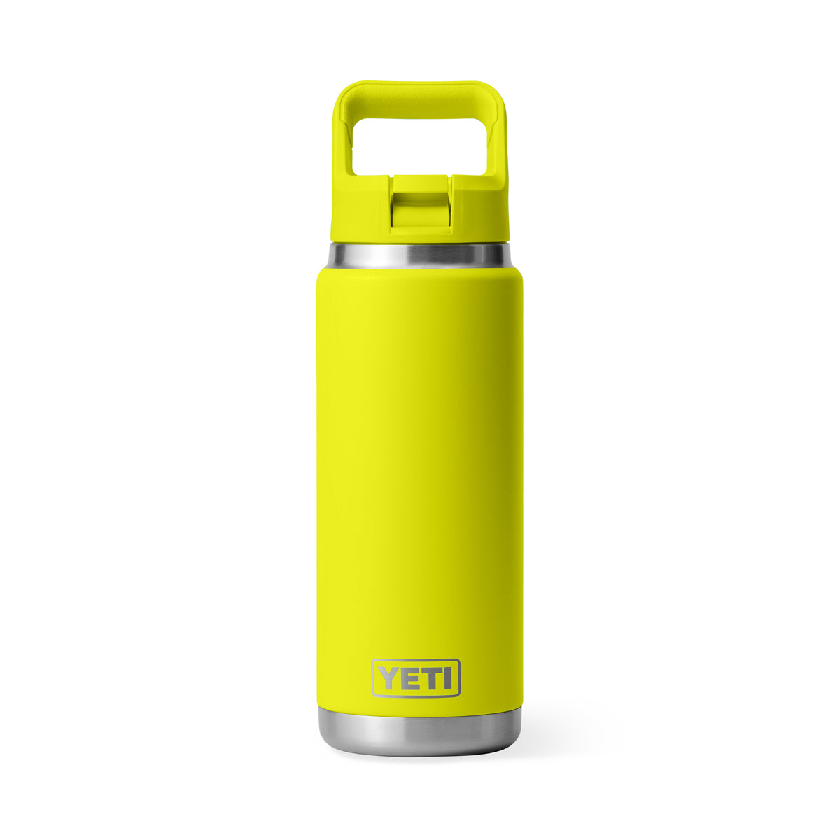 YETI Rambler 26 oz Bottle with Straw Cap - Firefly Yellow