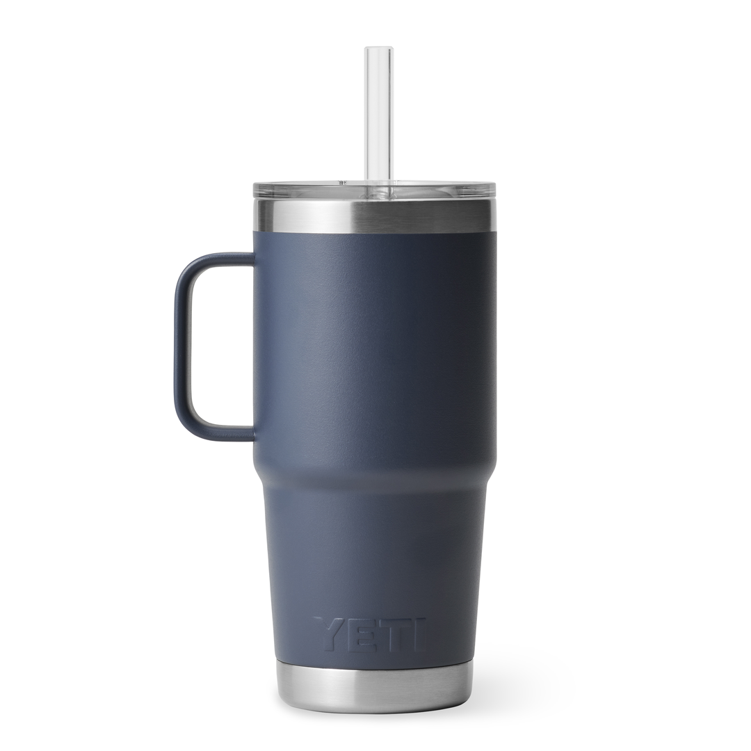 Yeti Rambler 25 oz Straw Mug Navy