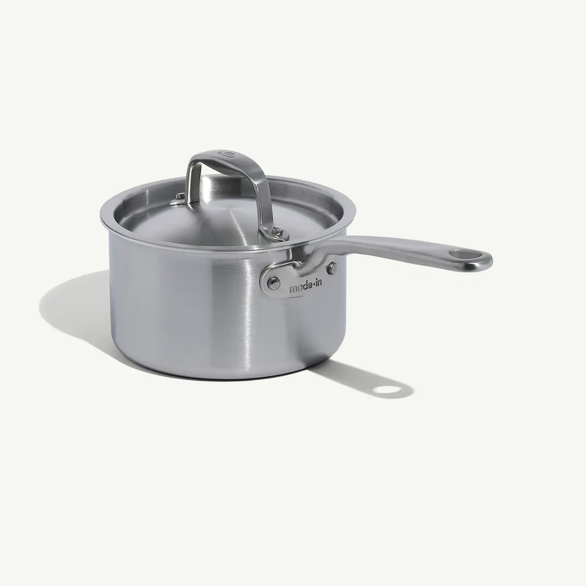 MADE IN Cookware2 QT Stainless Clad Saucepan