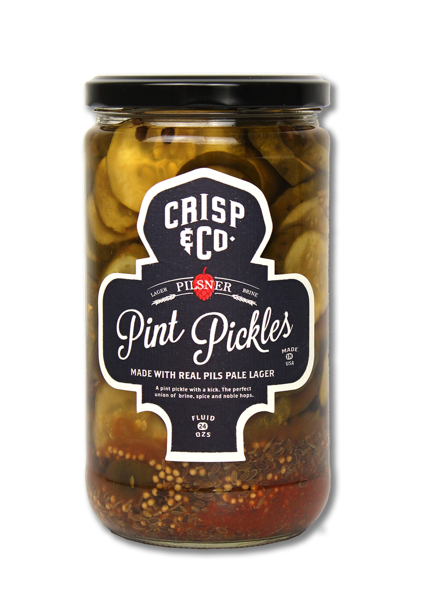 Crisp & Co Pilsner Pint Pickles 24 oz