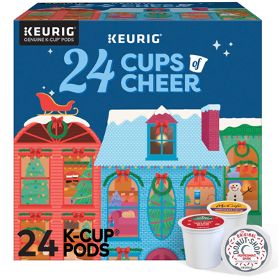 Keurig® 24 Cups of Cheer Advent Calendar