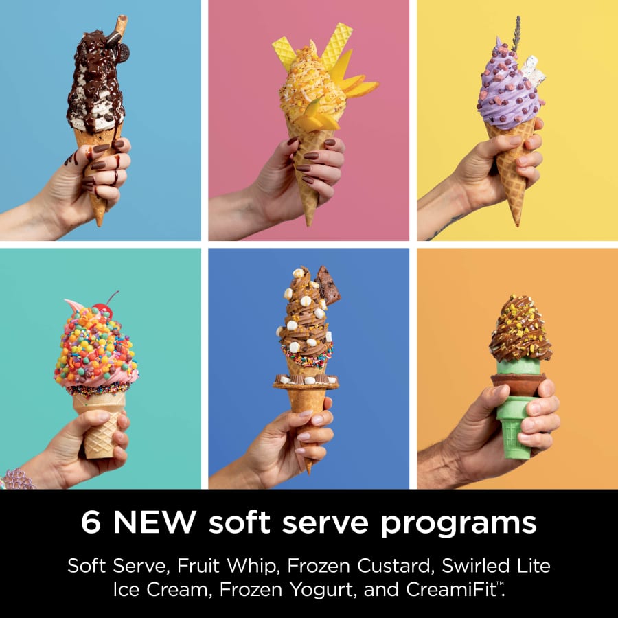 Ninja Swirl™ by CREAMi® Soft Serve &amp; Ice Cream Machine