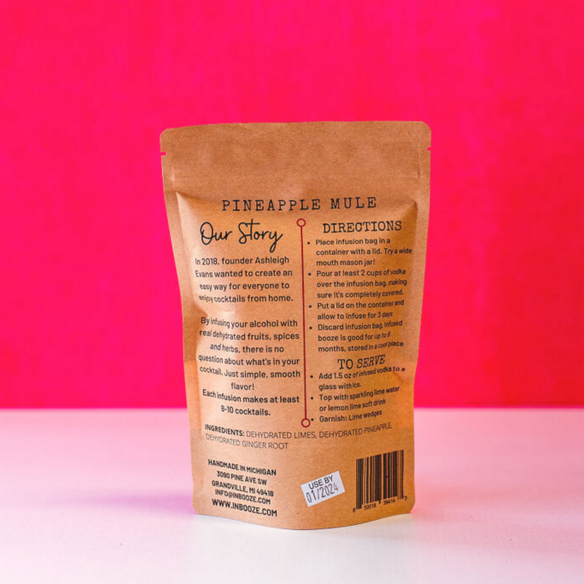 InBooze Pineapple Moscow Mule Alcohol Infusion Kit