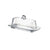 Libbey Glass Butter Dish with Knob