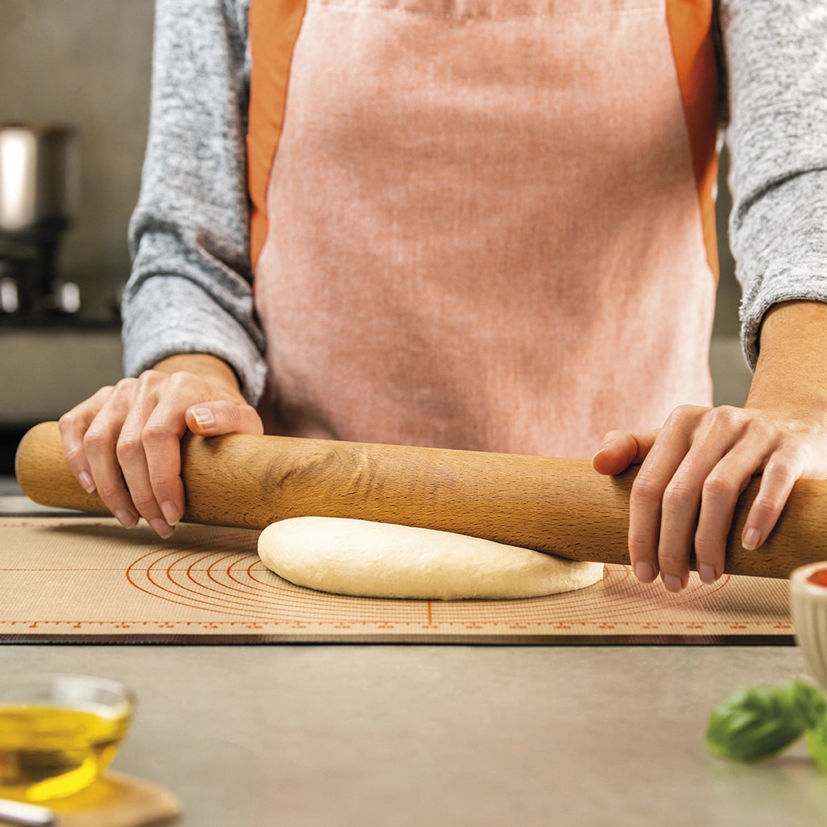 Roul'Pat Perfect Pastry Mat With Measurements