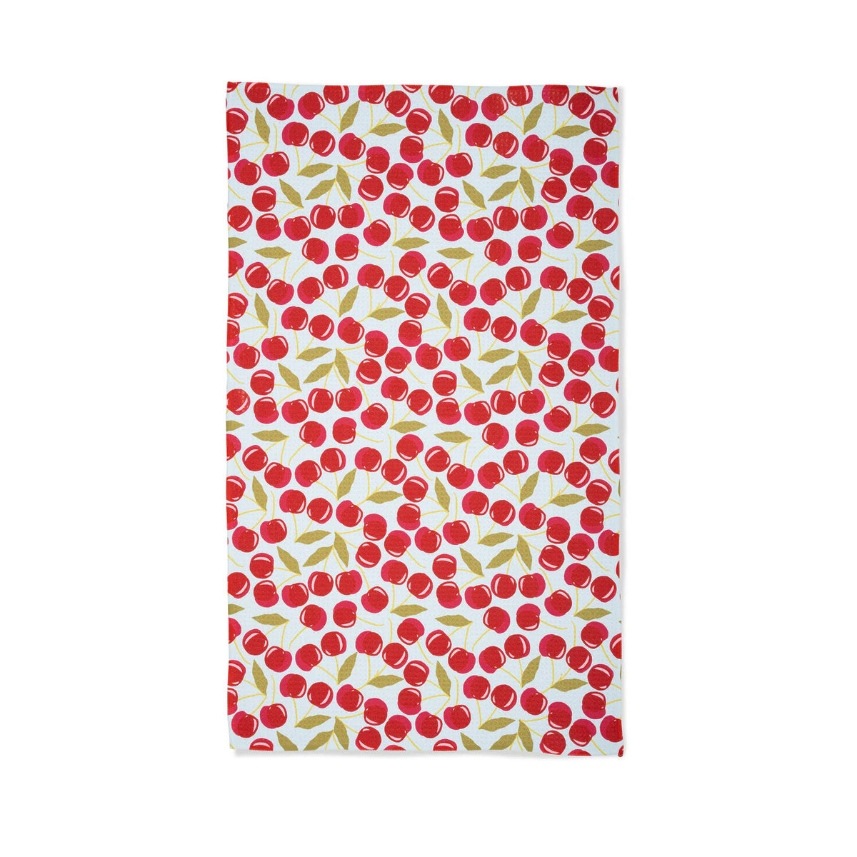 Geometry Sweet Cherry Kitchen Tea Towel