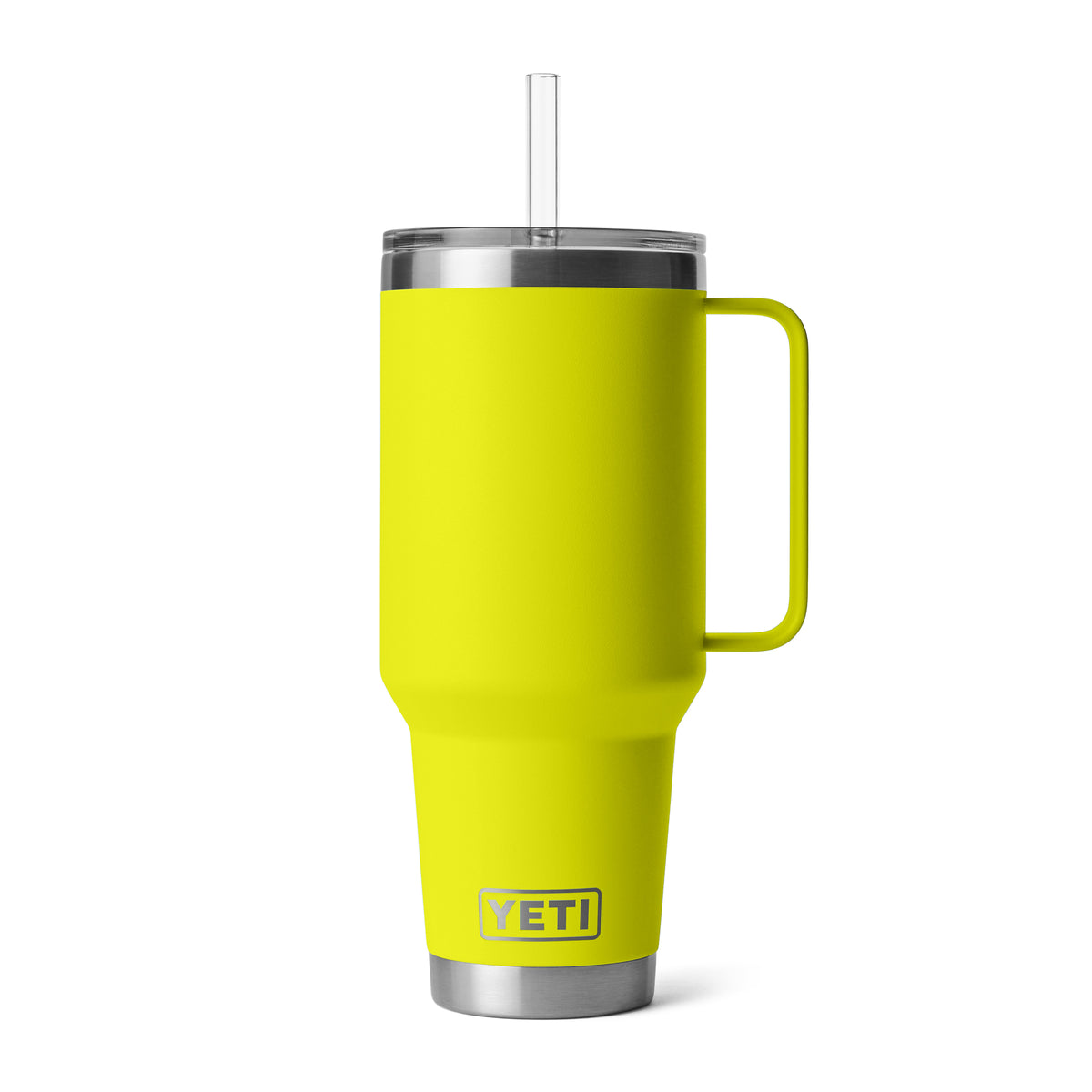 YETI Rambler 42 oz Straw Mug - Firefly Yellow
