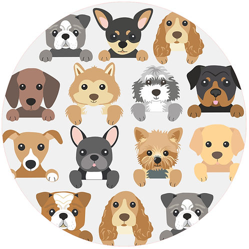 Andrea's Silicone Jar Opener - Peeking Dogs