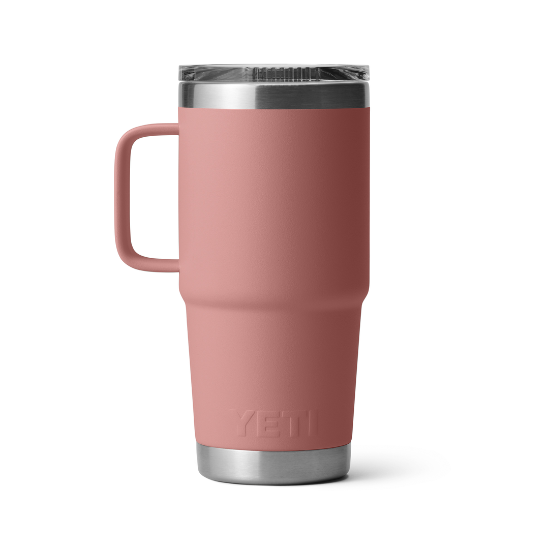 Yeti Rambler 20 oz Travel Mug Sandstone Pink