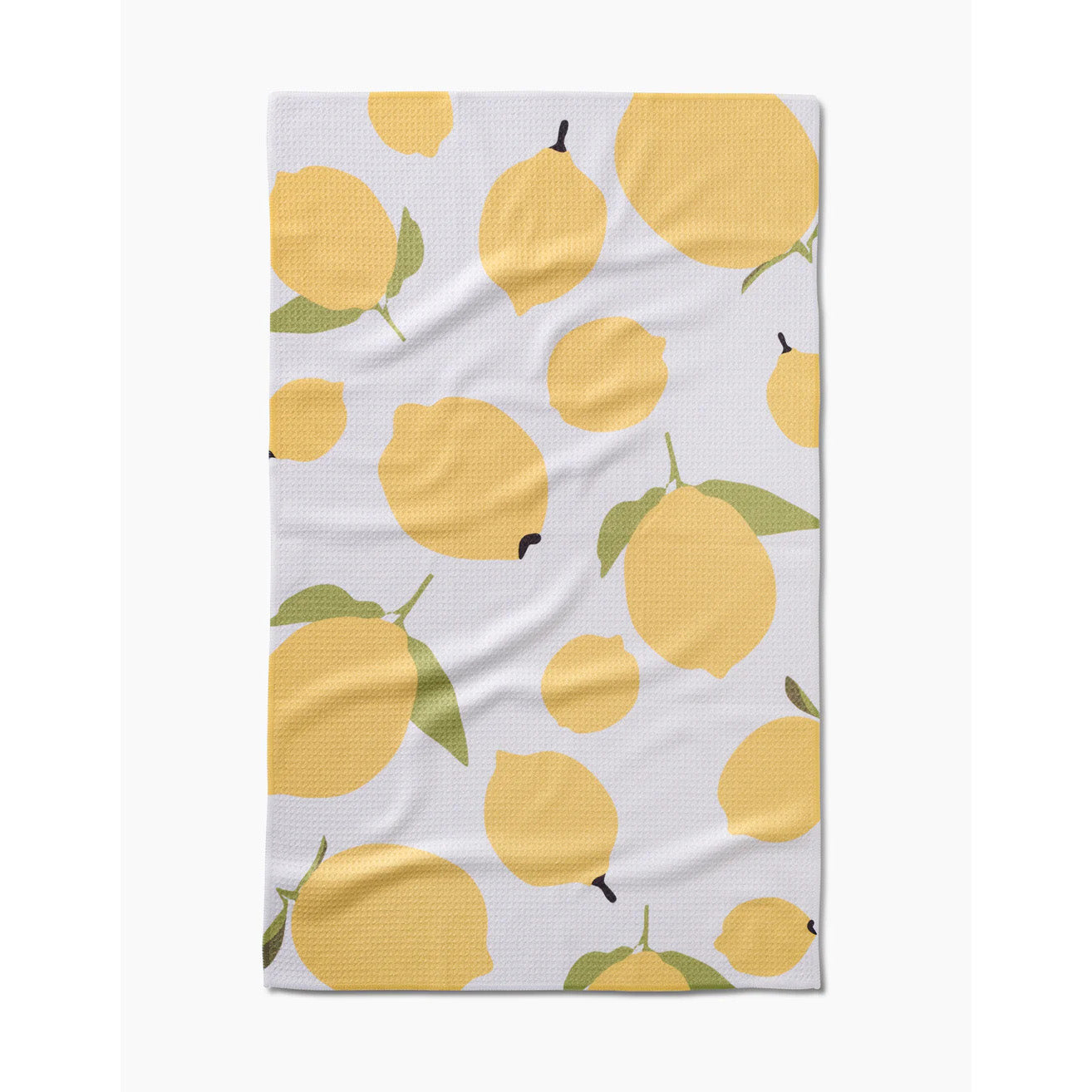 Geometry Sunny Lemons Kitchen Tea Towel