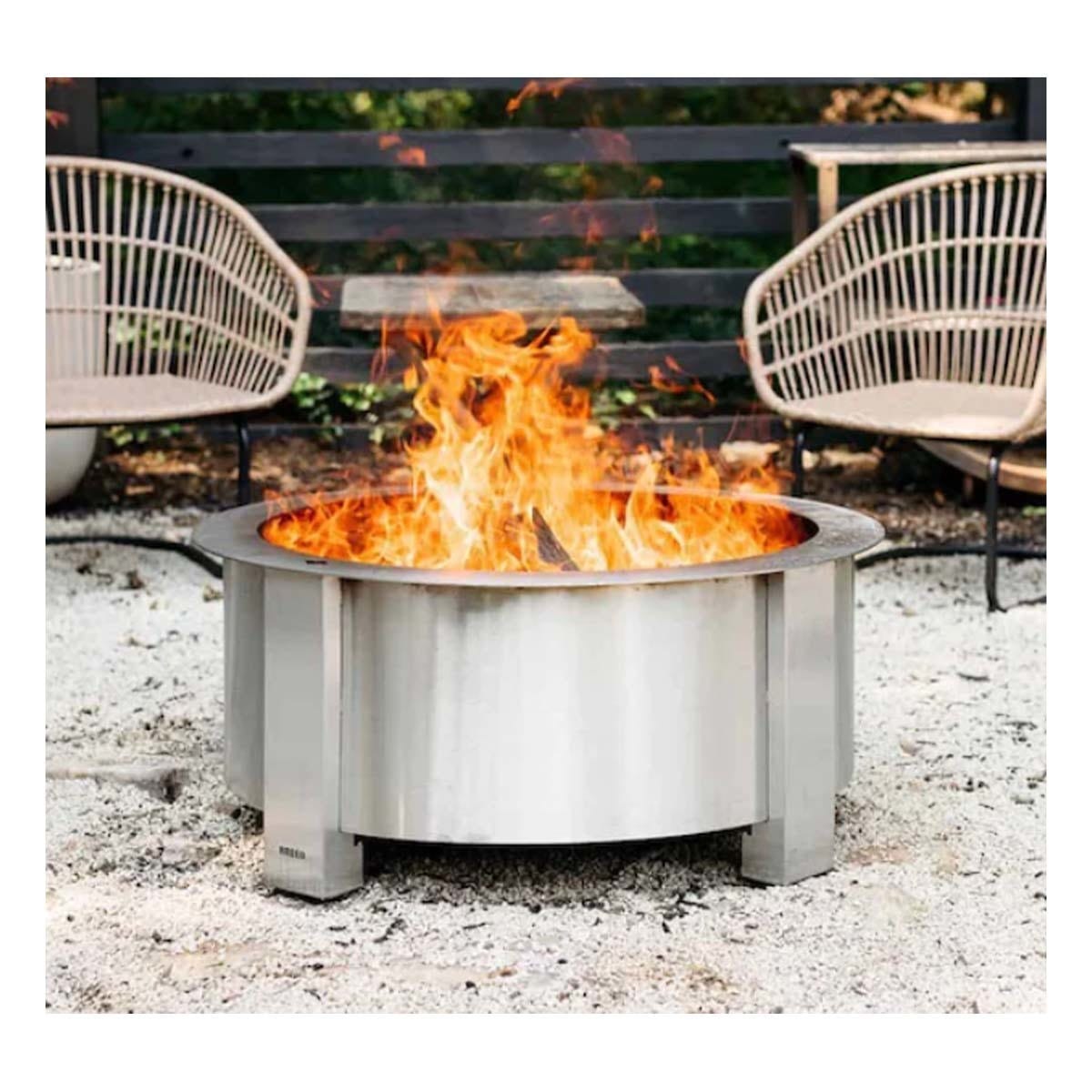 Breeo Fire Pit Breeo X Series Smokeless Firepit 30&quot; - Stainless Steel