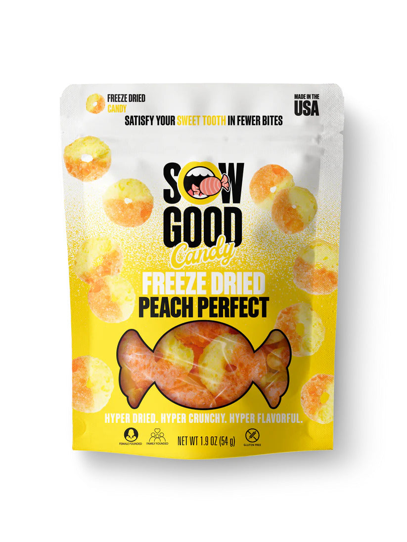 Sow Good Freeze Dried Candy - Peach Perfect