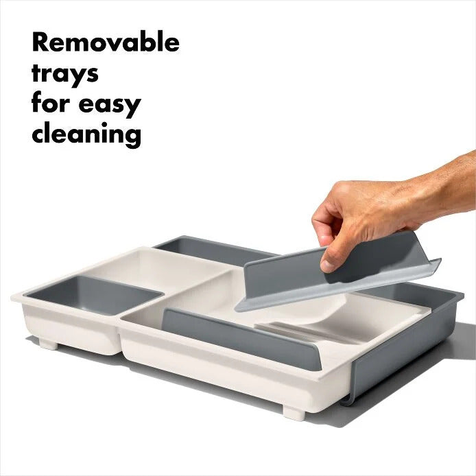 OXO Cabinet Organization OXO Large Expandable Kitchen Tool Drawer Organizer