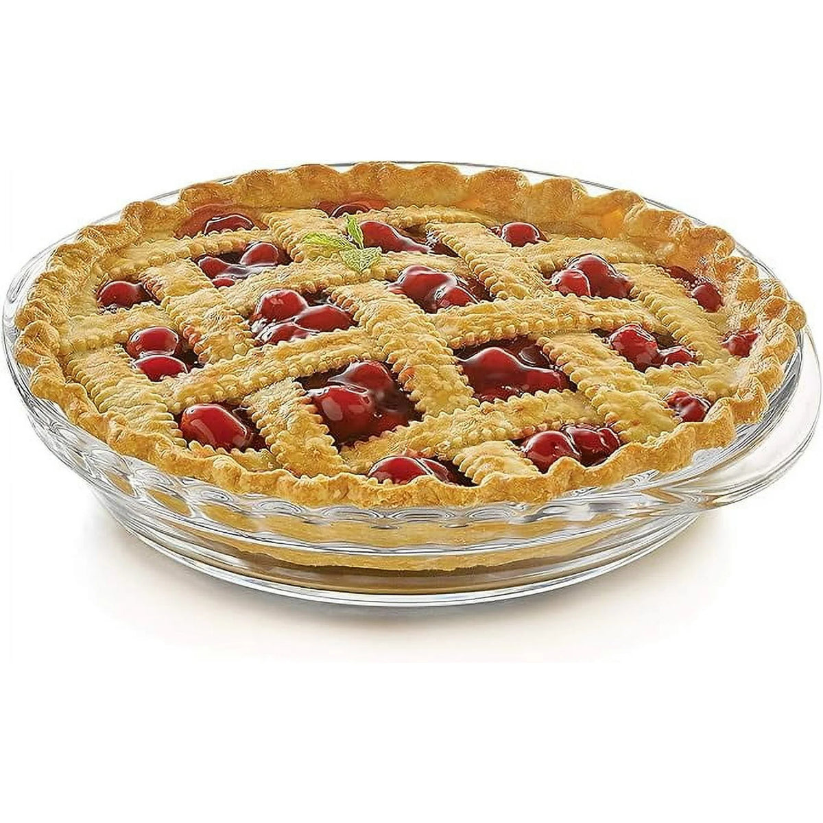 Reading China & Glass Cake & Pie Pans Libbey Baker's Basics Deep Pie Dish