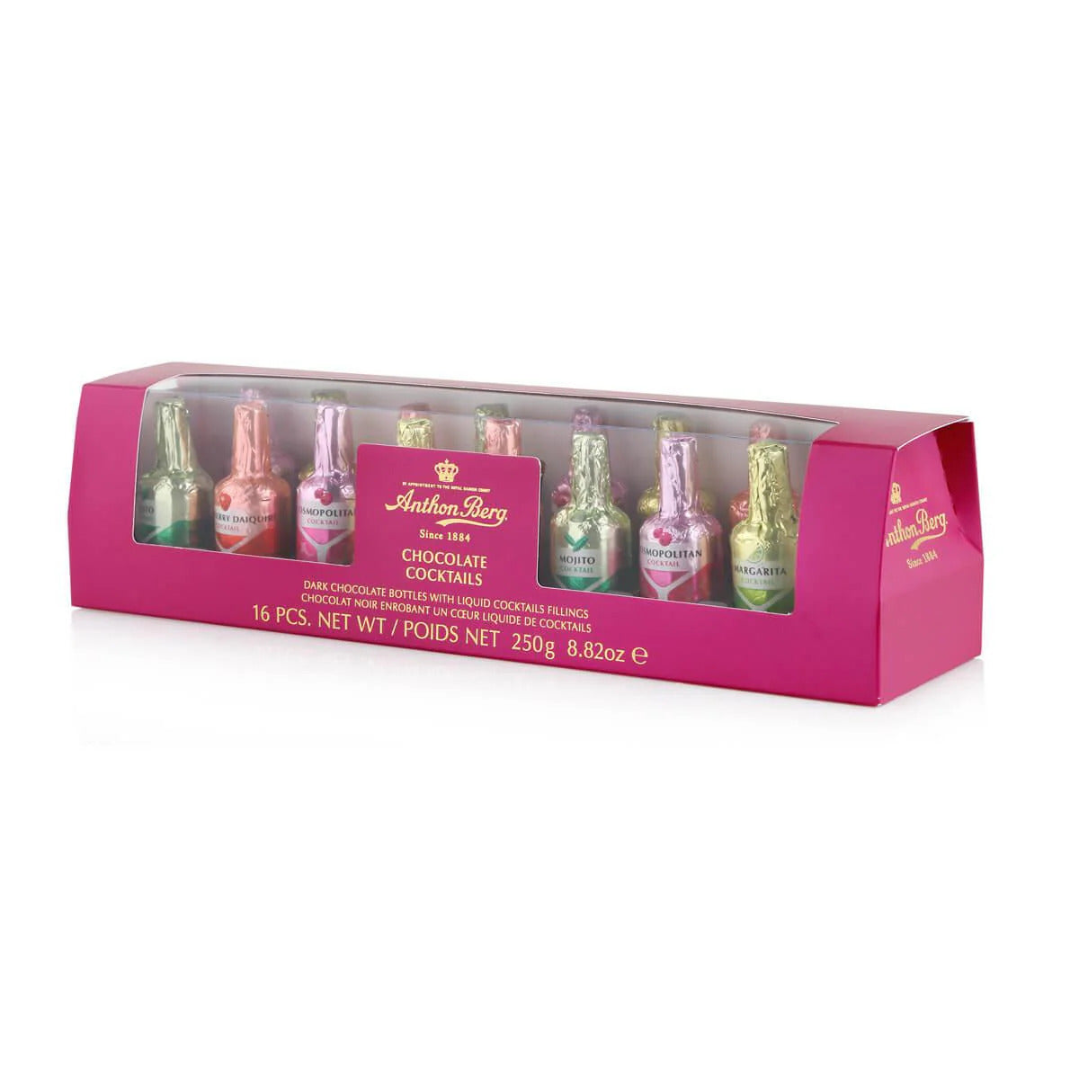 Reading China & Glass Candy Anthon Berg Chocolate Cocktails 16 pc Gift Box