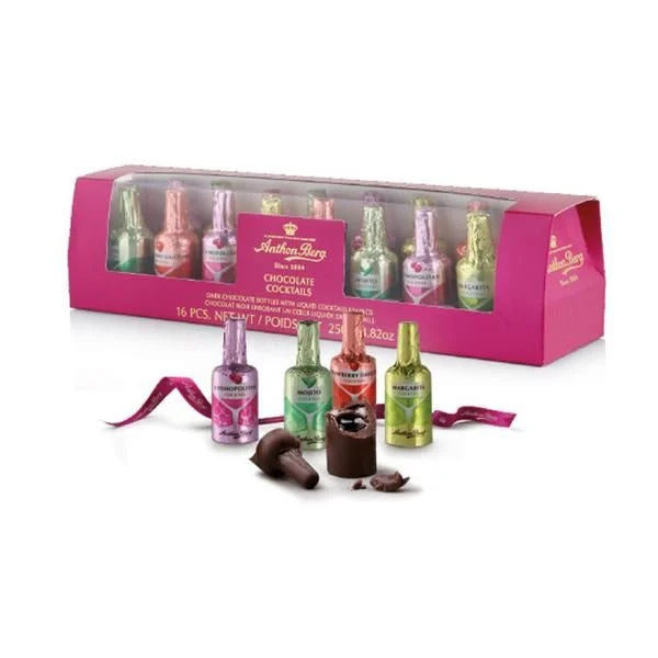 Reading China & Glass Candy Anthon Berg Chocolate Cocktails 16 pc Gift Box
