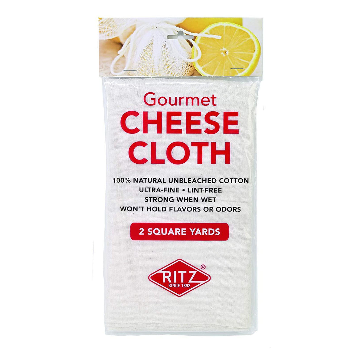 Ritz Canning Accessories Ritz Gourmet Unbleached Cheese Cloth