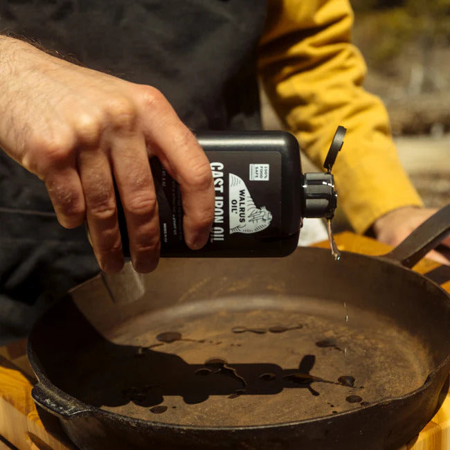 Walrus Oil Cast Iron Seasoning Walrus Oil Cast Iron Oil 8 oz