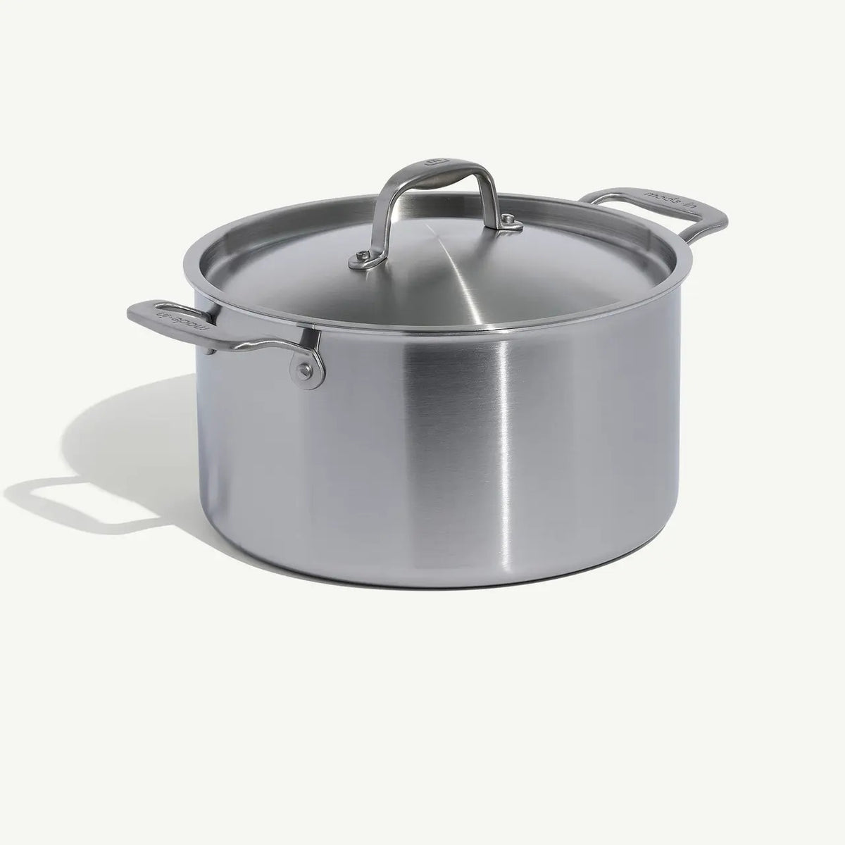 MADE IN Cookware 8 QT Stainless Clad Stock Pot with Lid