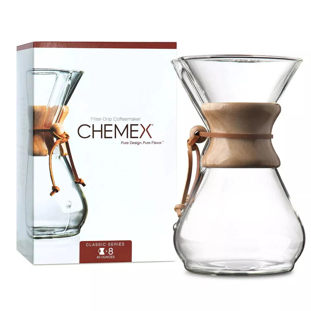 Chemex Pour Over Chemex 8 Cup Classic Pour-Over Coffeemaker