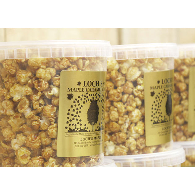 Reading China & Glass Chips & Popcorn Loch’s Maple Caramel Popcorn 2.5 L Tub