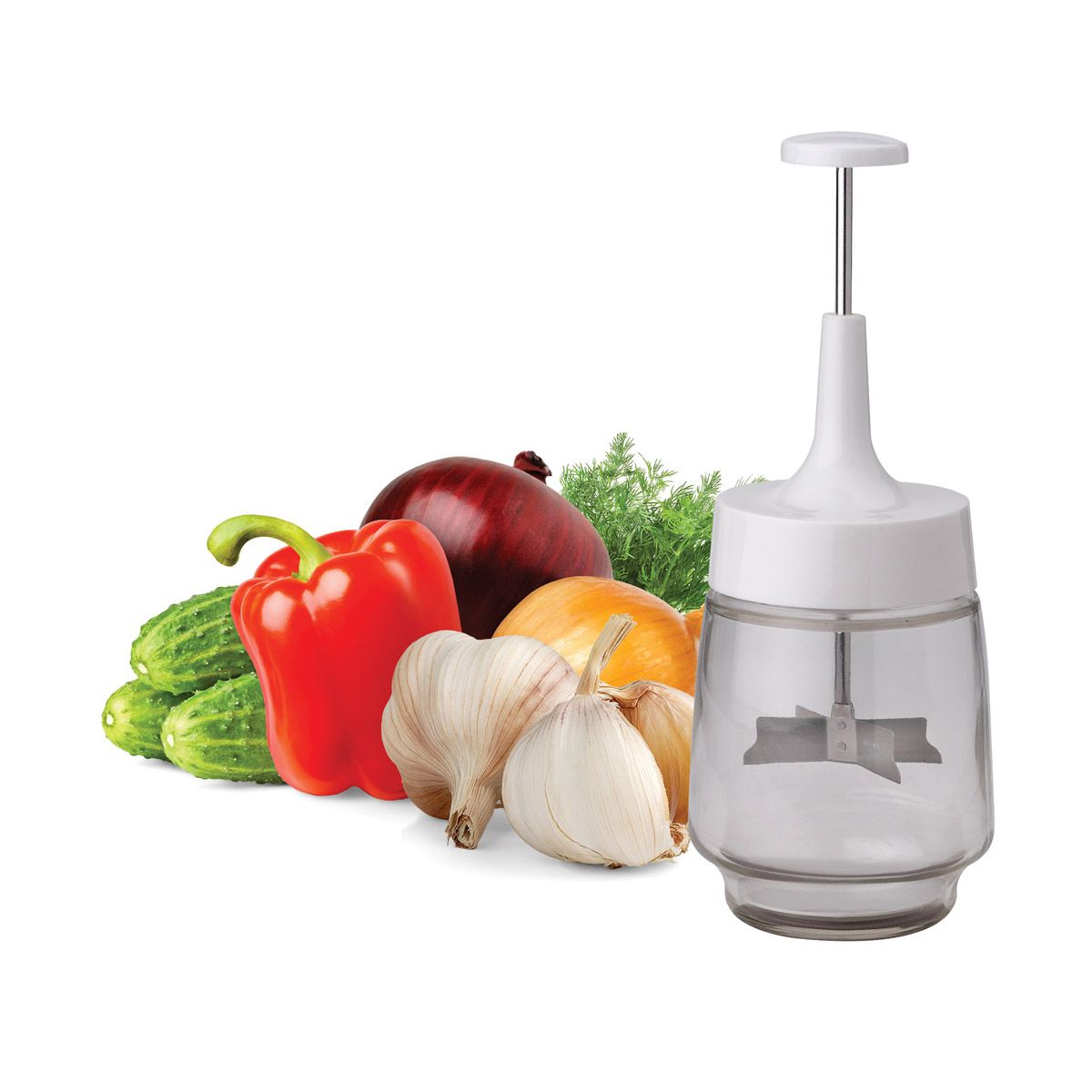 Harold Import Company Chop Plain Edge Old Fashioned Manual Food & Nut Chopper