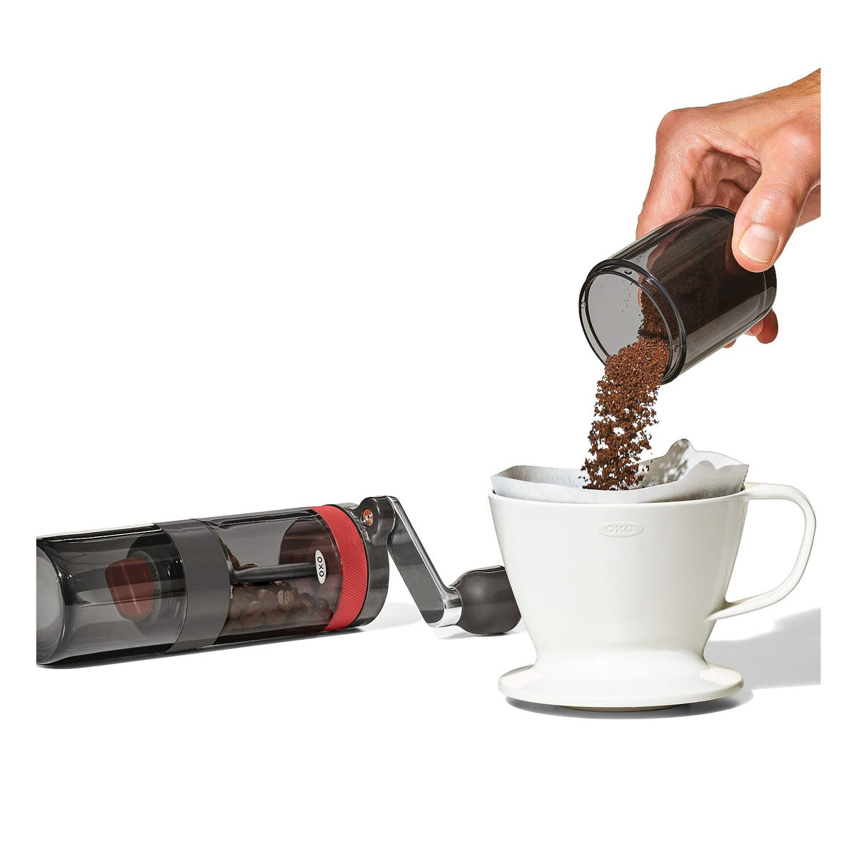 Reading China & Glass Coffee Grinders OXO Manual Coffee Grinder