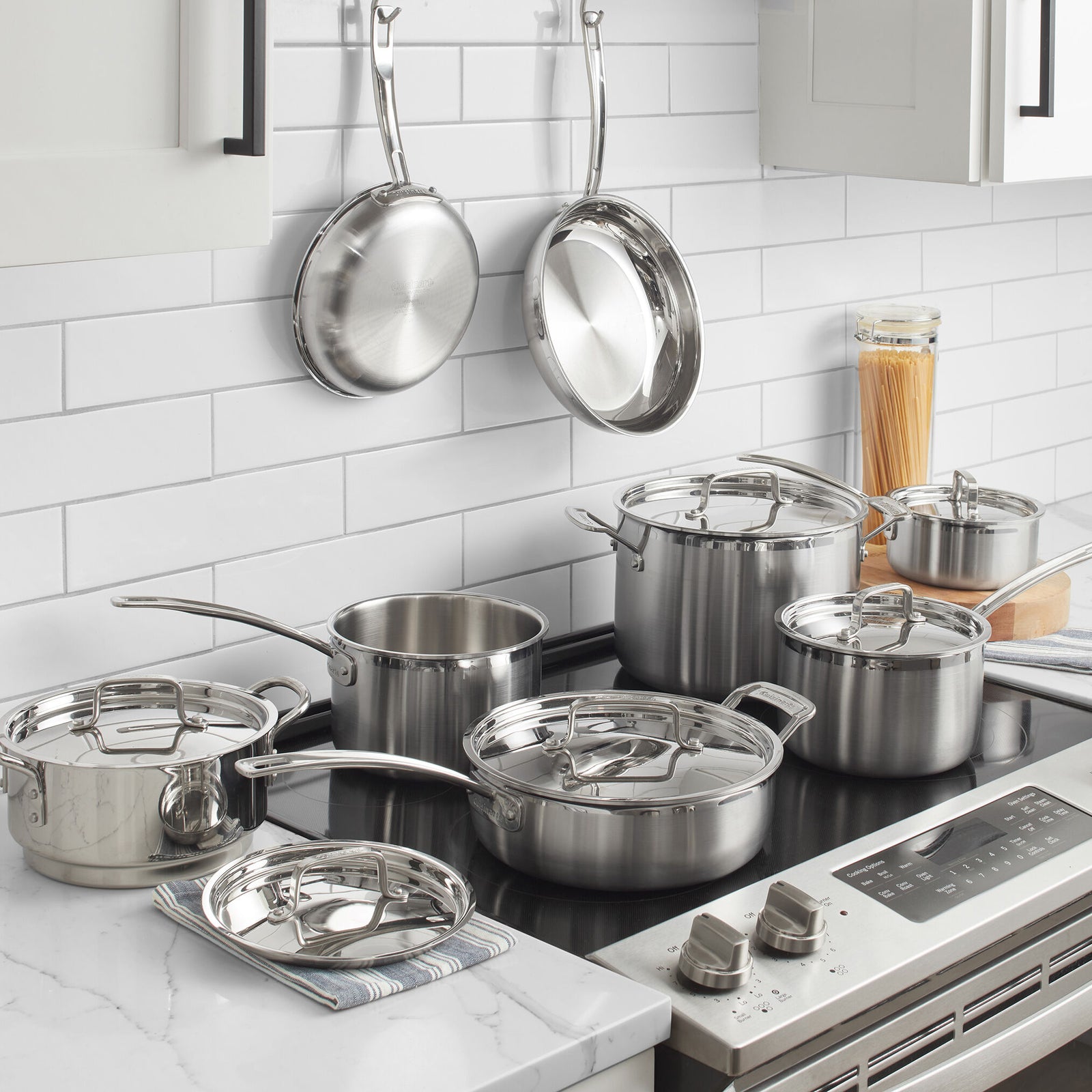 Cuisinart Cookware Sets Cuisinart MultiClad Pro Stainless Steel 12 Piece Cookware Set