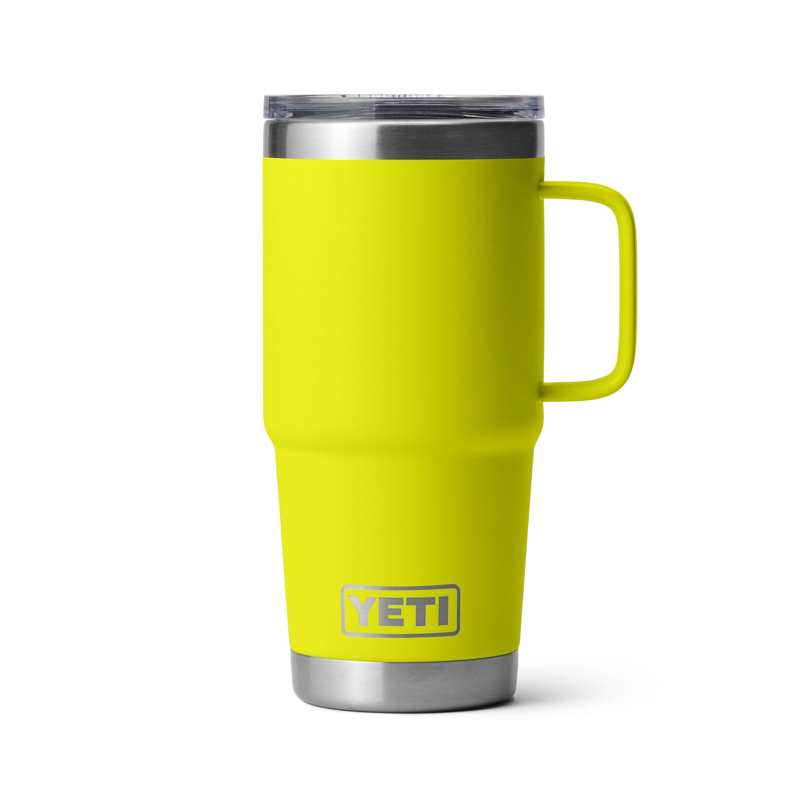 YETI Rambler 20 oz Travel Mug - Firefly Yellow