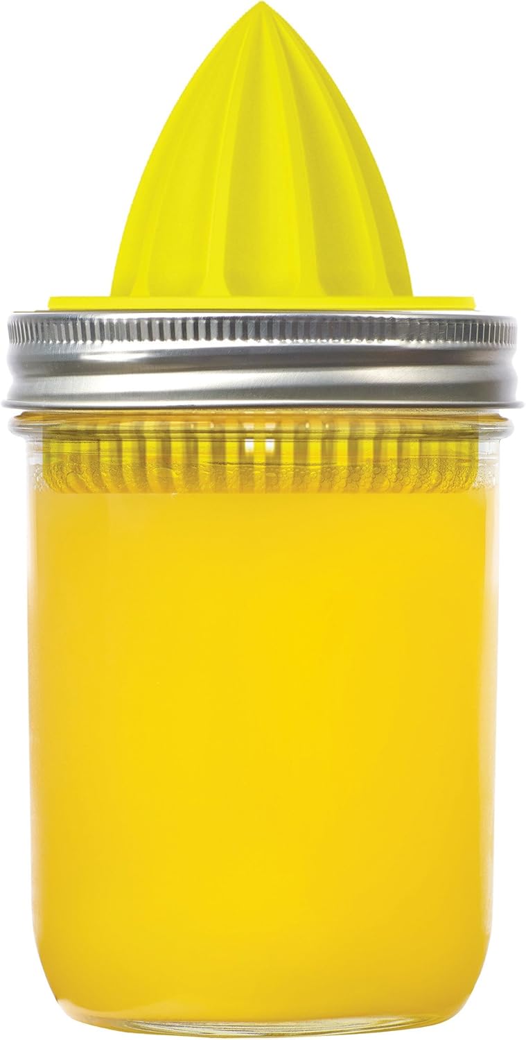 Jarware Juicer Lid for Wide Mouth Mason Jars
