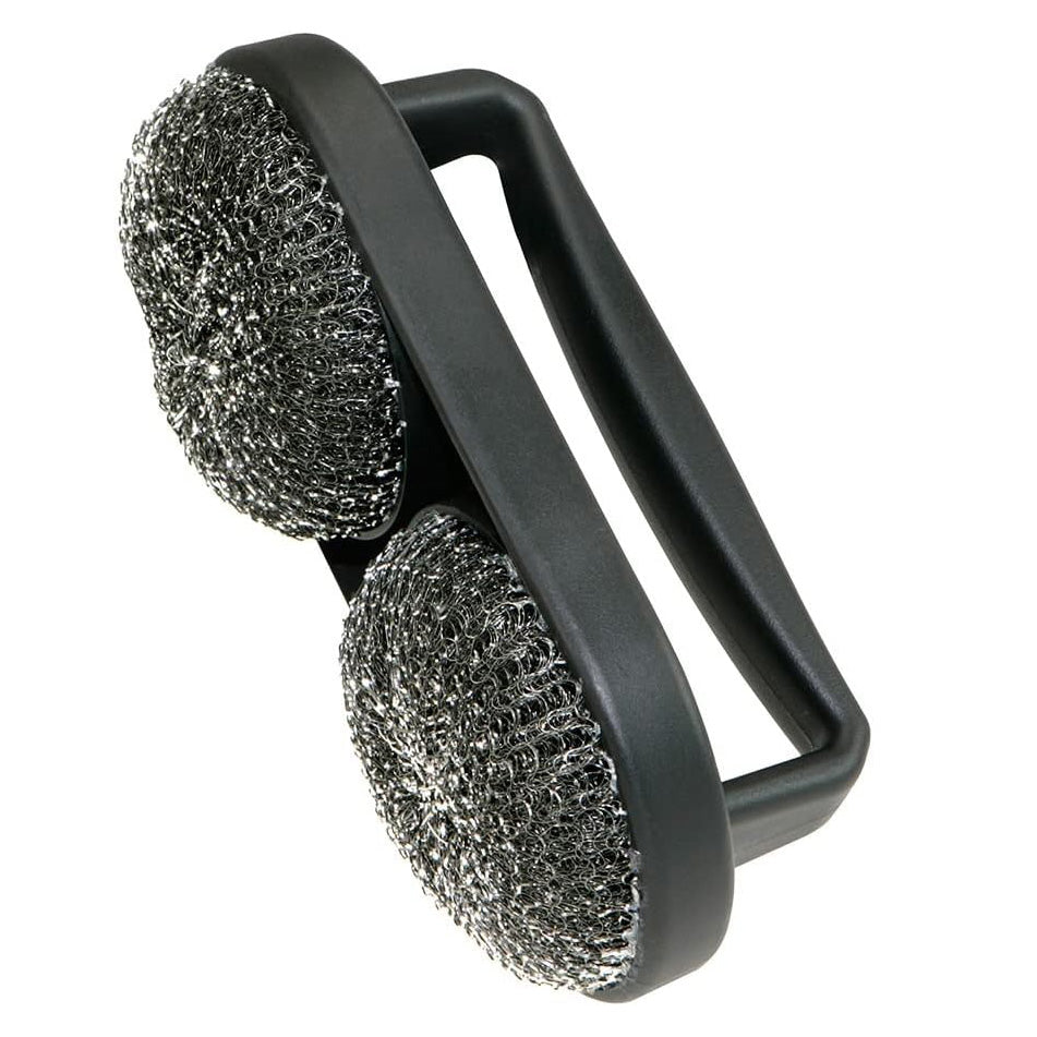 Mr. Bar-B-Q Hand Held Double Header Scrubber Brush