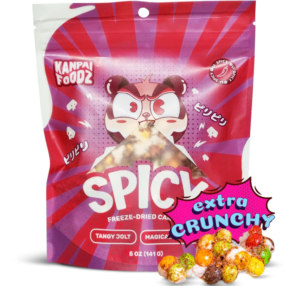 Kanpai Foodz Freeze Dried Spicy Candy