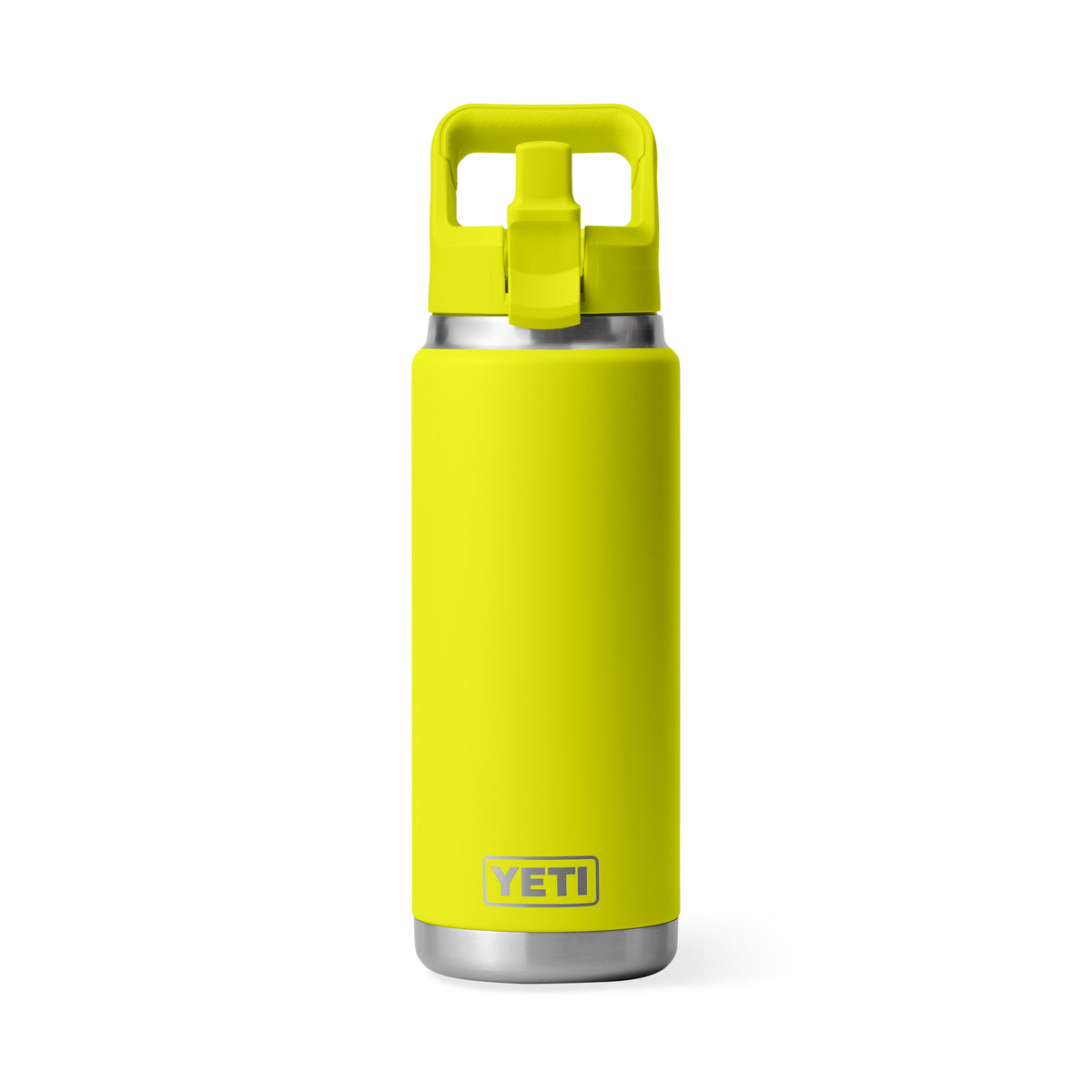 YETI Rambler 26 oz Bottle with Straw Cap - Firefly Yellow