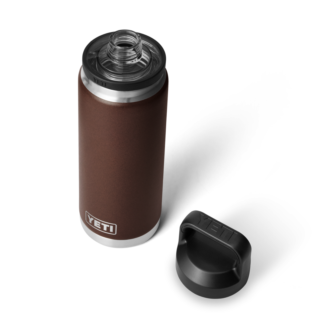YETI Rambler 26 oz Bottle with Chug Cap Wetlands Brown Reading
