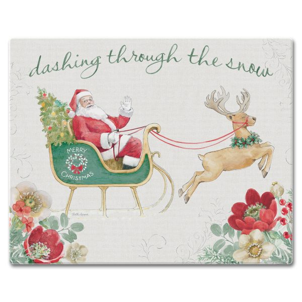 Holiday Tradition – Glass Counter Saver 15″ x 12″