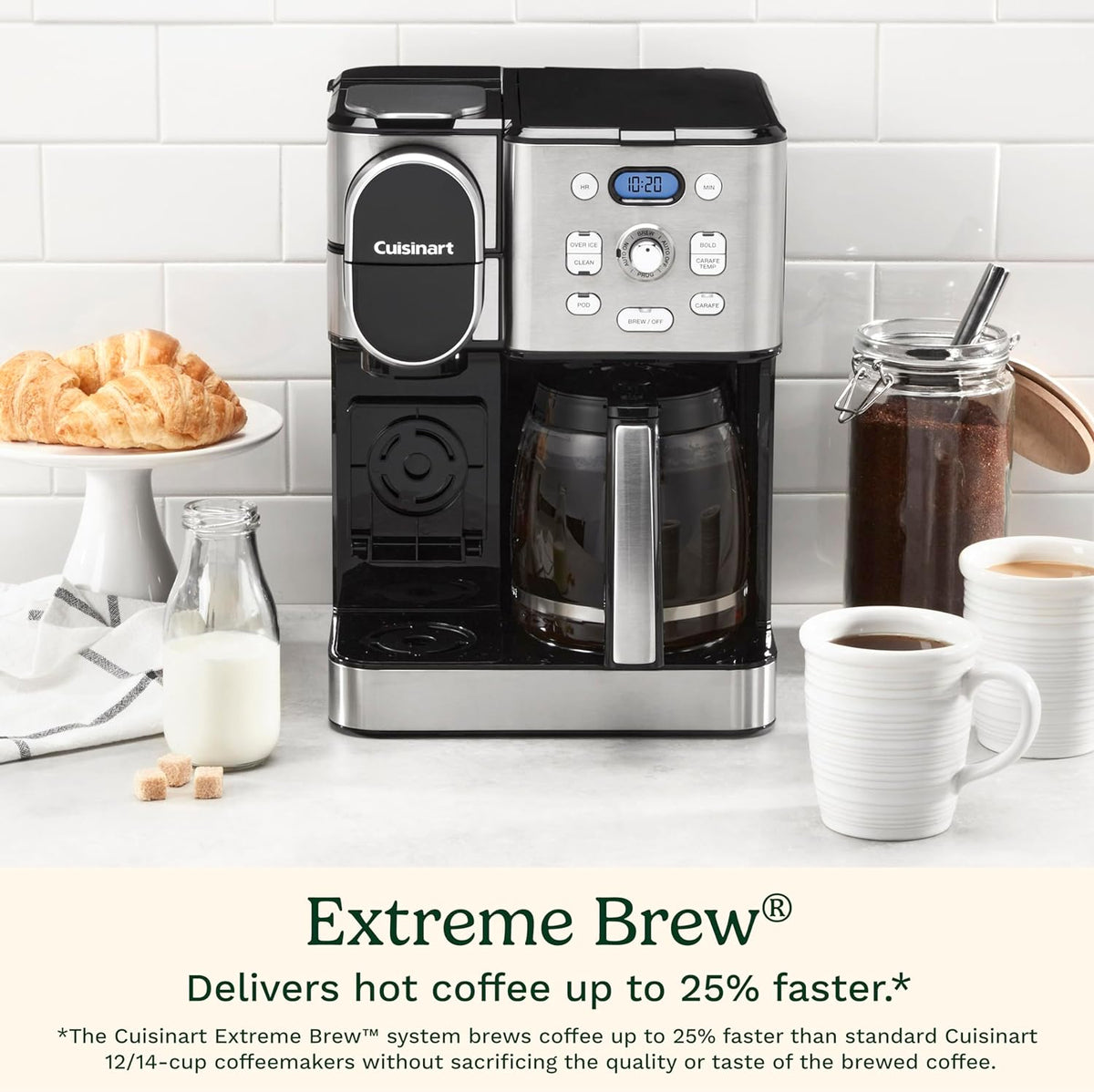 Cuisinart Electric Coffee Maker Cuisinart Coffee Center 12 Cup Coffeemaker And Single-Serve Brewer