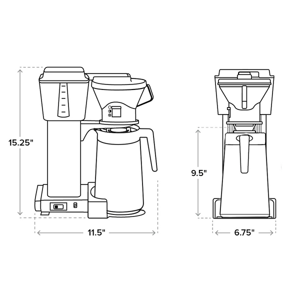 Technivorm Electric Coffee Maker Technivorm Moccamaster Coffeemaker