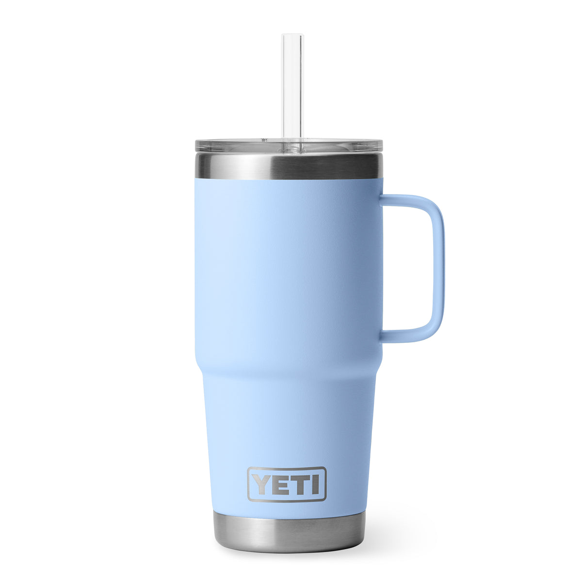 YETI Rambler 25 oz Straw Mug - Big Sky Blue